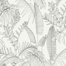 Dutch Wallcoverings - Papier peint galapalos blanc