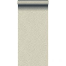 Origin Wallcoverings - papier peint graphique 3D sable beige