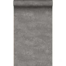 Origin - papier peint imitation pierre taupe Wallcoverings