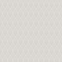 Papier peint blanc et argent | Papier peint Art déco | Papier peint pailleté chic | Papier peint pour couloir & salle de bain 374841 - 10,05 x 0,53 m