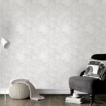 Superfresco Easy - Papier peint intissé Béton ciré 1005 x 52cm Gris clair