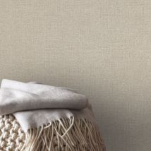 Superfresco Easy - Papier peint intissé Chenille 1005 x 52cm Taupe, Or