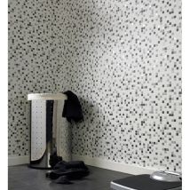 Papier Peint Intissé À Motif Carreaux Mosaïque 1005 X 52cm – Texture Épaisse – Pose Facile Sans Table À Tapisser – Arrachage À Sec – Graham & Brown
