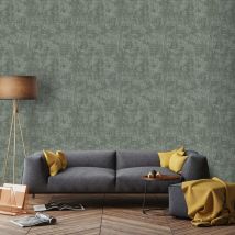 Superfresco Easy - Papier Peint Intissé Effet Tissu Zara 1005 X 52cm Vert