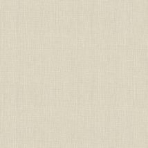 Papier peint intissé pour entrée | Papier peint beige crème uni pour salle de bain | Tapisserie beige effet textile pour cuisine - 10,05 x 0,53 m
