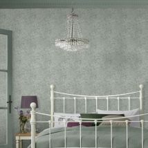 Papier Peint Intissé Laura Ashley Corrina Leaf Mineral 1005 X 52cm Vert