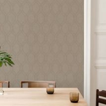 Papier peint intissé Elodie 1005 x 52cm Beige