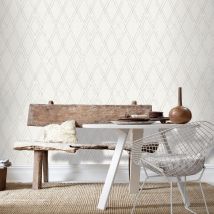 WOW - Papier peint intissé Ethnic Berber 1005 x 52cm Beige