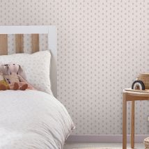 Laura Ashley - Papier peint intissé Daisy Lavender 1005 x 52cm Violet