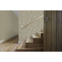 Looks By Wolfgang Joop - Papier peint Intissé looks Damassé Majestueux 1005 x 52cm Marron