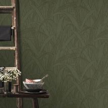 Papier peint intissé Silla 1005 x 52cm Vert