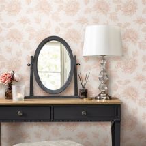 Laura Ashley - Papier peint intissé Stratton Plaster 1005 x 52cm Rose