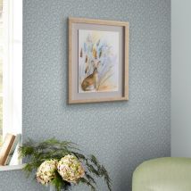 Laura Ashley - Papier peint intissé Sweet Alyssum Pale Seaspray 1005 x 52cm Bleu