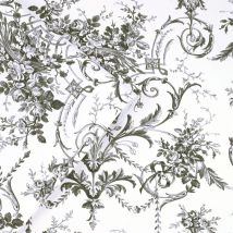 Papier peint intissé Laura Ashley Tuileries Charcoal 1005 x 52cm Gris