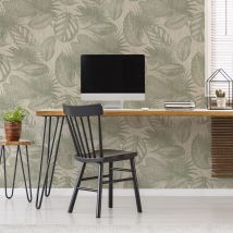 Superfresco Easy - Papier peint intissé Urban nature 1005 x 52cm Vert