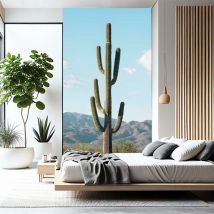Papier peint jungle cactus mexico