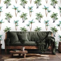 Papier peint jungle coconut