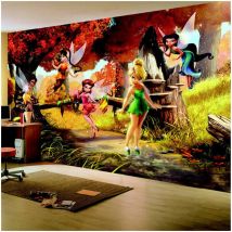 Ag Art - Papier peint La Forêt d'automne Disney Fairies 360X254 cm