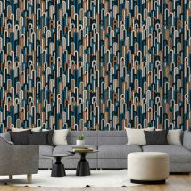 Papier peint labyrinthe