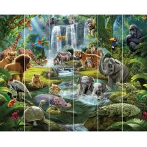 Walltastic - Papier peint Le monde de la jungle 305X244 cm