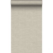 Papier peint lin beige Origin Wallcoverings