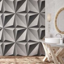 Papier peint metal 3d