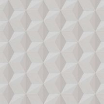 Profhome - Papier peint à motifs graphiques 962551 papier peint intissé légèrement texturé avec un dessin graphique scintillant beige 5,33 m2
