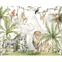 Walltastic - Papier peint mural Jungle Safari 305x244 cm