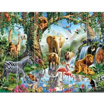 Walltastic - Papier peint mural Lac de la Jungle 305x244 cm