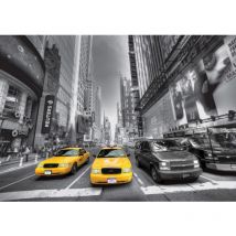 Papier Peint intissé New York Taxi Jaune 360x270 cm