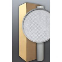 Edem - Papier peint non-tissé 80310BR60 blanc à peindre à texture de fibre de verre 4 roul. 106 m2