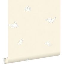Papier peint ours beige Estahome