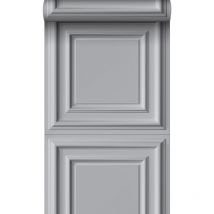 Origin - papier peint lambris gris Wallcoverings
