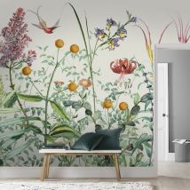 Art For The Home - Papier peint panoramique Herbier géant 280 x 400cm Multicolore