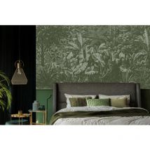 Looks By Wolfgang Joop - Papier peint panoramique looks Rainforest 270 x 350 cm Vert
