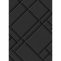 Origin Wallcoverings - papier peint panoramique panneaux de bois noir