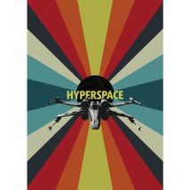Komar - papier peint panoramique Star Wars Hyperspace multicolore - Disney