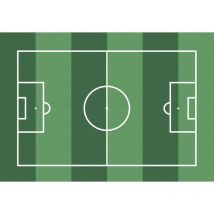 Estahome - papier peint panoramique terrain de football vert