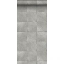 Sanders&sanders - papier peint peau d'animal gris