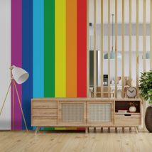Papier peint, rainbow flag