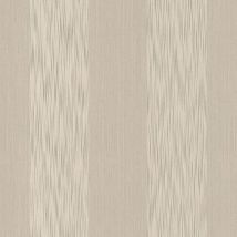 Profhome - Papier peint à rayures 956606 papier peint textile texturé avec des rayures mat beige 5,33 m2