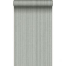 Origin - papier peint structure tissée gris Wallcoverings