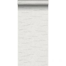 Sanders&sanders - papier peint structure tissée gris