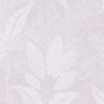 Profhome - Papier peint style country 396544 papier peint intissé légèrement texturé avec des ornements floraux mat pourpre blanc gris 5,33 m2