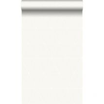 Origin - papier peint triangles graphiques blanc brillant Wallcoverings