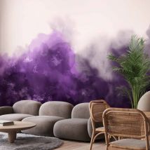 Artgeist - Papier peint - Variation aquarelle - violet