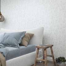 Papier Peint Vinyle sur Intissé Motif Végétation Bleu – Marburg - réf. 32631