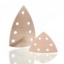 Hermes Abrasifs - Feuille abrasive auto-agrippante Vc 153 Velours 88x93mm Grain 60 boîte de 50 - hermes - 6136252