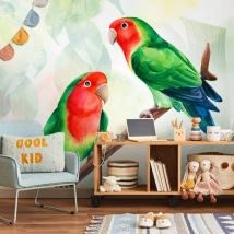 Artgeist - Papiers peints - Tourtereaux