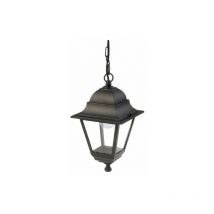 Papillon - Lanterne de jardin suspendue noire